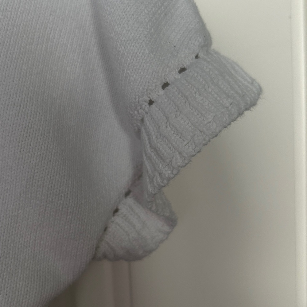 Joie Classic White Knit Top - Picture 6 of 7
